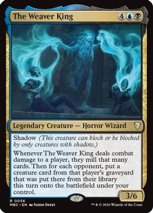 Image of The Weaver King (-056) - Mystery Booster Commander Edition Foil