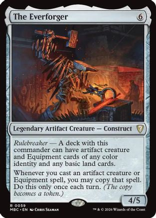 Image of The Everforger (-059) - Mystery Booster Commander Edition Foil