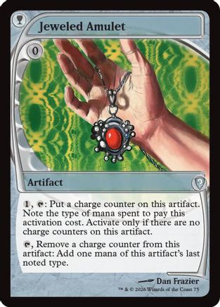 Image of Jeweled Amulet (Future Sight) (-075) - Mystery Booster Commander Edition