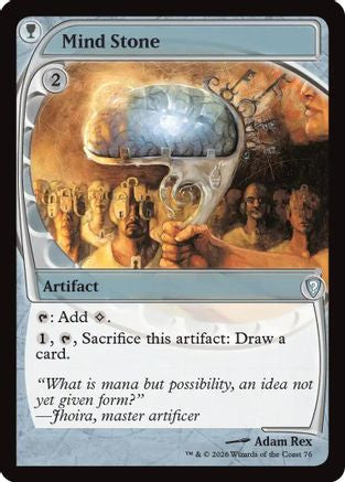 Image of Mind Stone (Future Sight) (-076) - Mystery Booster Commander Edition Foil