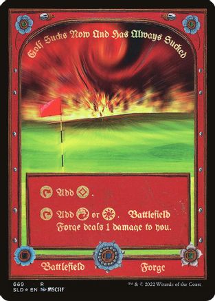 Image of Battlefield Forge (SLD-669) - Secret Lair Drop Series Foil