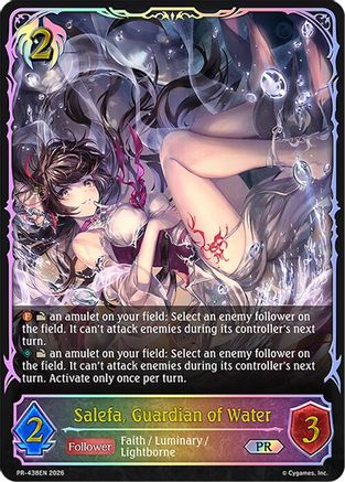 Image of Salefa, Guardian of Water - PR-438EN (PR-438EN) - Shadowverse Evolve Promo Cards