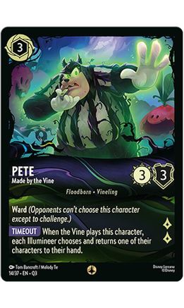 Image of Pete - Made by the Vine (14/37) - Illumineers Quest The Great Hunny Rescue