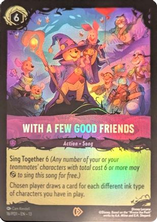 Image of With a Few Good Friends (16) - Illumineers Quest The Great Hunny Rescue Holofoil