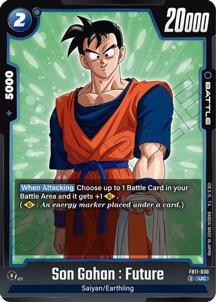 Image of Son Gohan : Future - FB11-030 (FB11-030) - Brightness of Hope