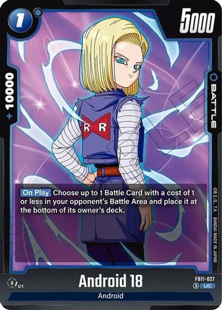 Image of Android 18 (FB11-027) - Brightness of Hope