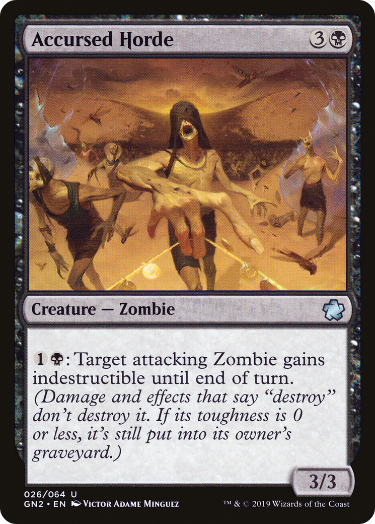 Image of Accursed Horde (GN2-026) - Game Night 2019