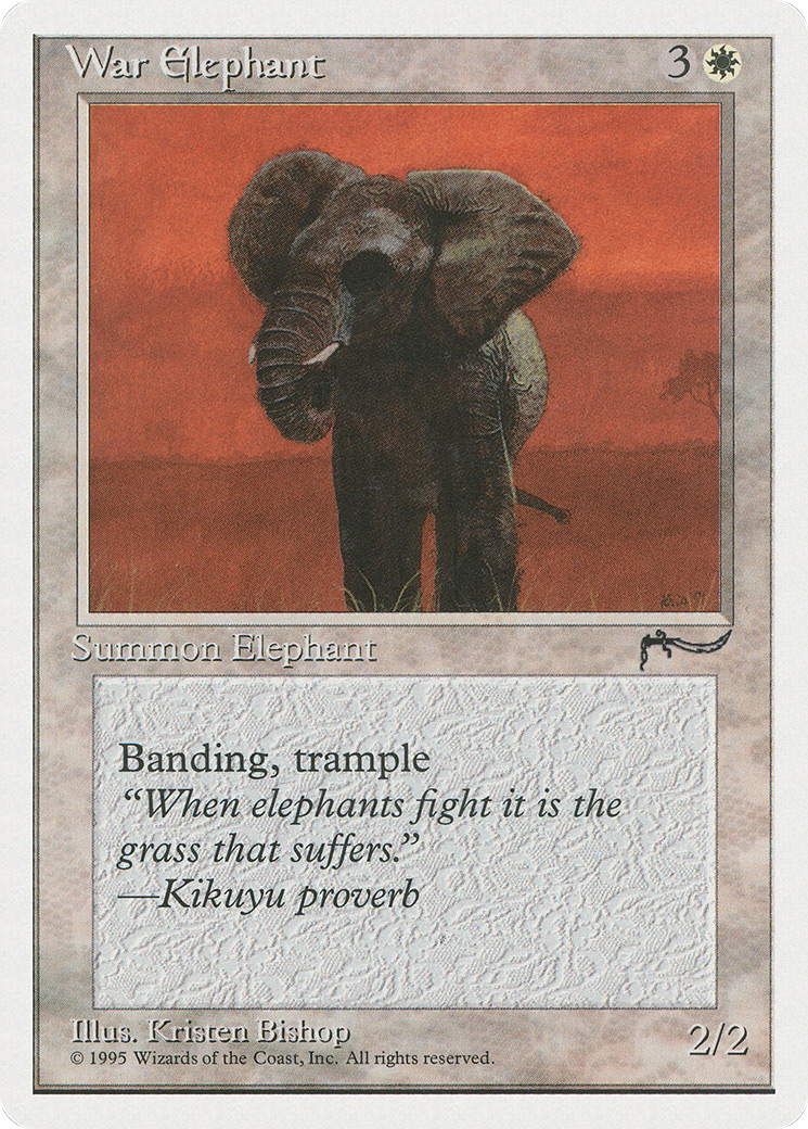 Image of War Elephant (CHR-) - Chronicles