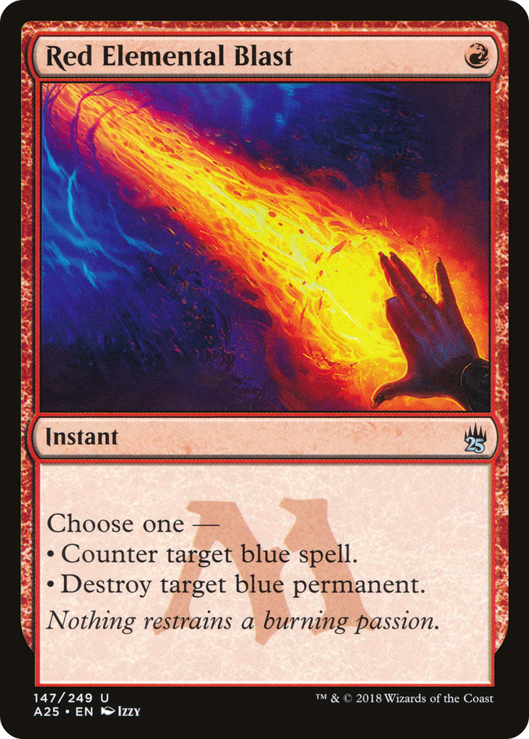 Image of Red Elemental Blast (A25-147) - Masters 25