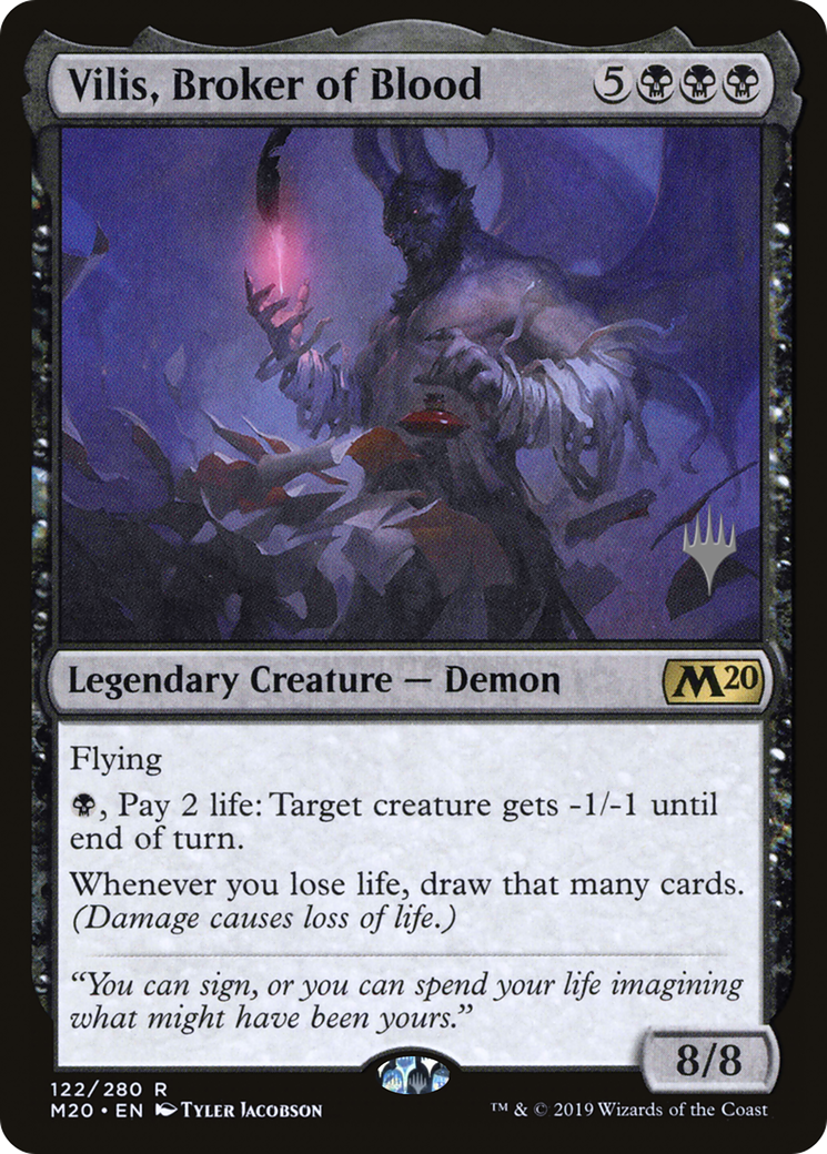 Image of Vilis, Broker of Blood (PPM20-122) - Core Set 2020 Promos Foil