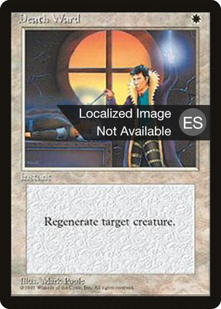 Image of Death Ward (4BB-) - Fourth Edition Foreign Black Border