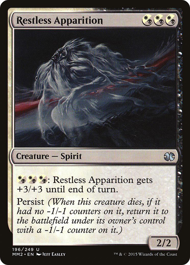 Image of Restless Apparition (MM2-196) - Modern Masters 2015 Foil