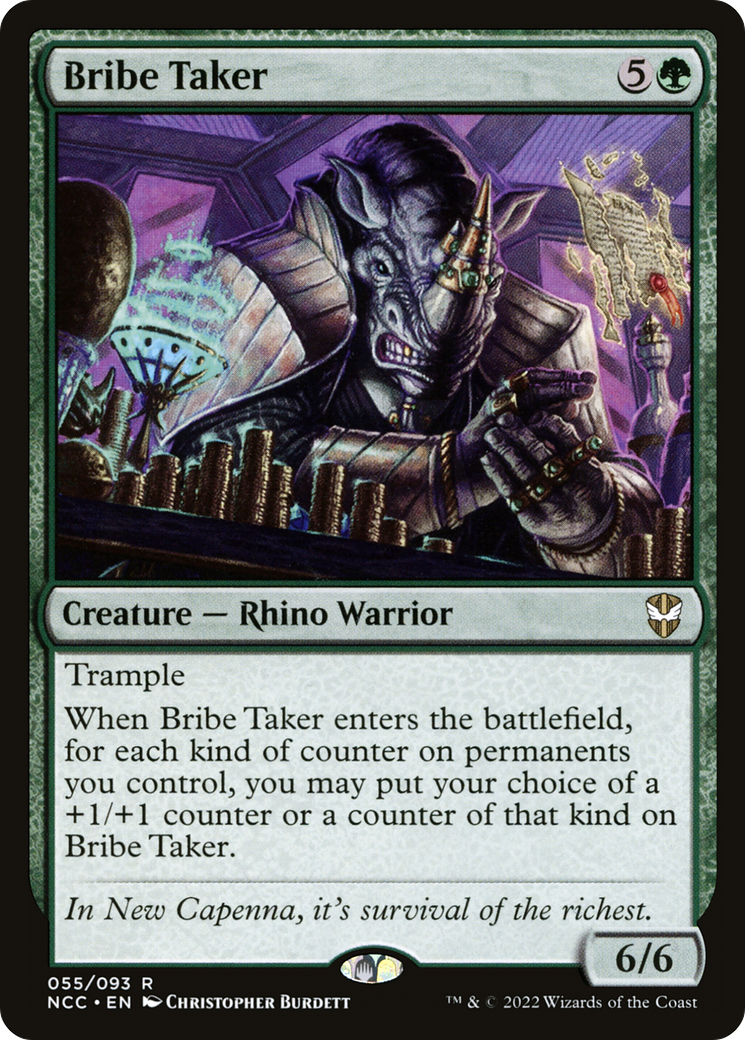 Image of Bribe Taker (NCC-055) - New Capenna Commander