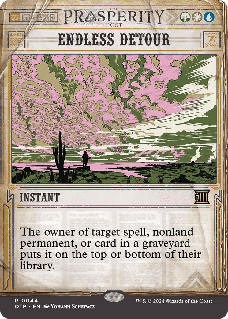 Image of Endless Detour (OTP-044) - Breaking News: (Showcase) (Borderless)