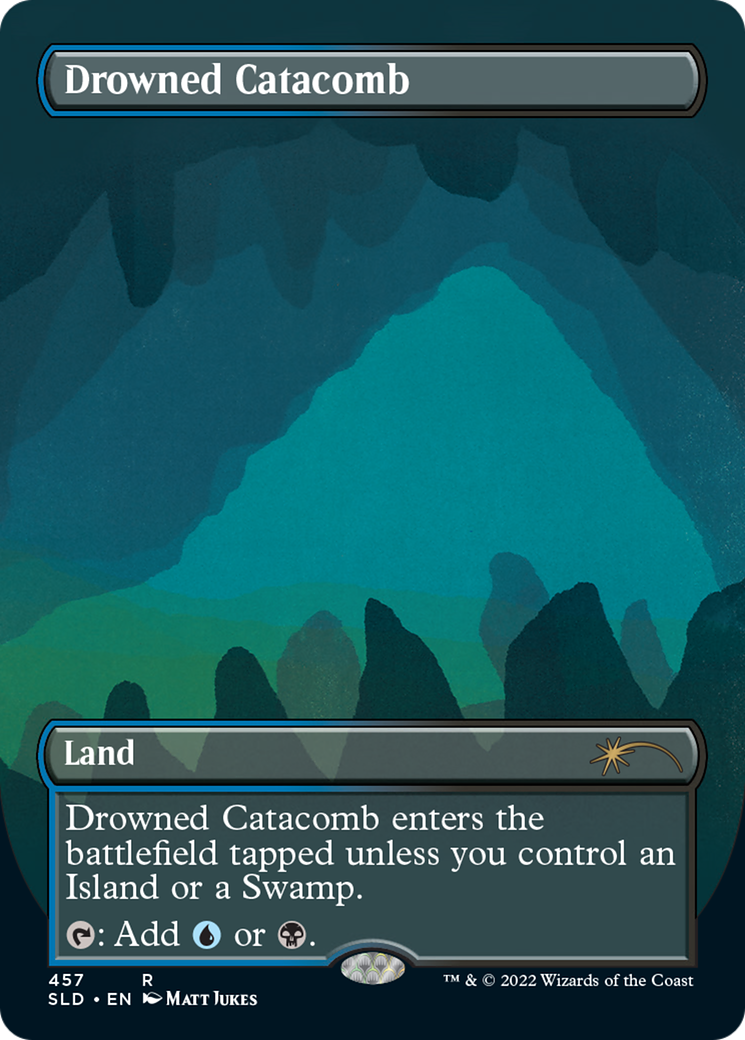 Image of Drowned Catacomb (SLD-457) - Secret Lair Drop (Borderless) Foil