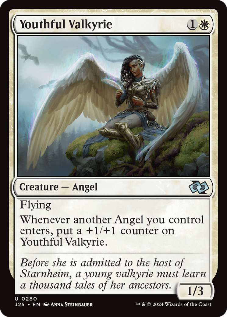 Image of Youthful Valkyrie (J25-280) - Foundations Jumpstart