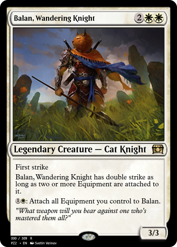 Image of Balan, Wandering Knight (PZ2-65757) - Treasure Chest