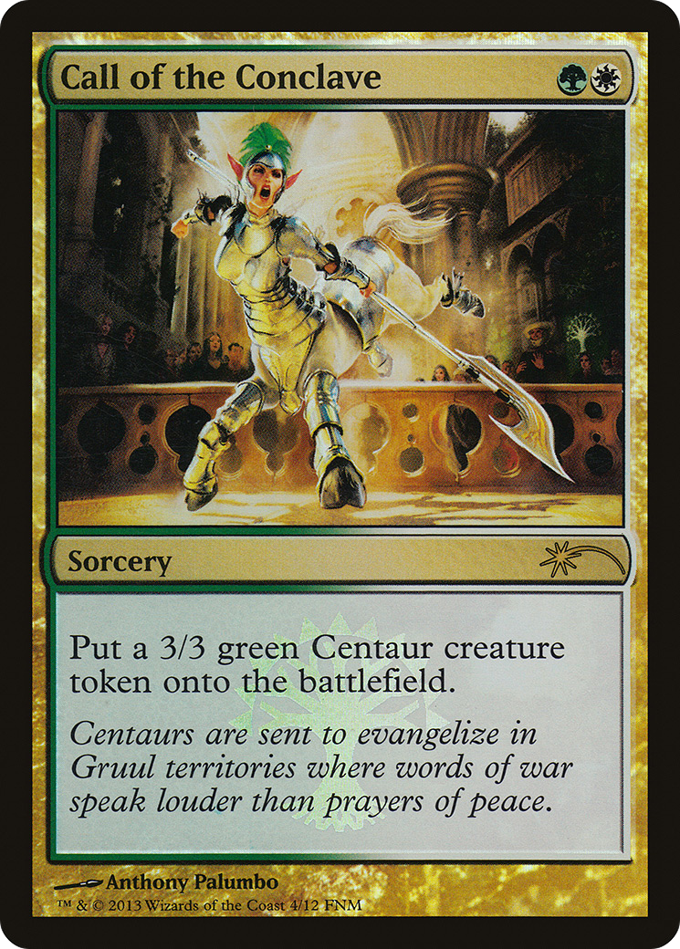Image of Call of the Conclave (FNM-004) - Friday Night Magic 2013 Foil