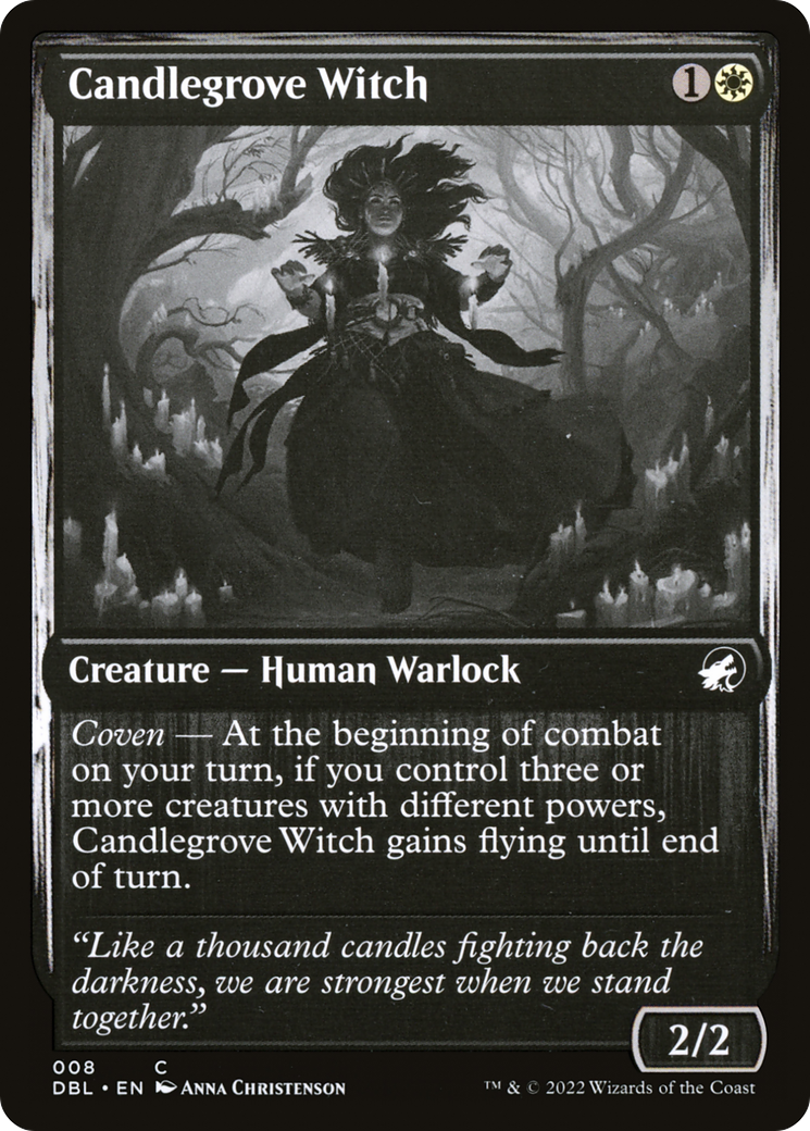 Image of Candlegrove Witch (DBL-008) - Innistrad: Double Feature