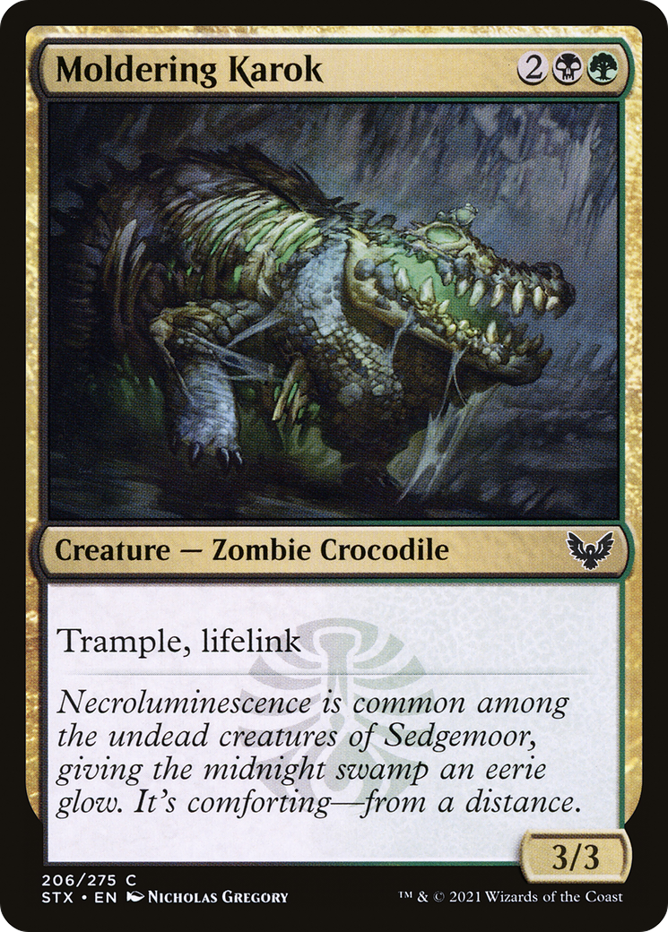 Image of Moldering Karok (STX-206) - Strixhaven: School of Mages