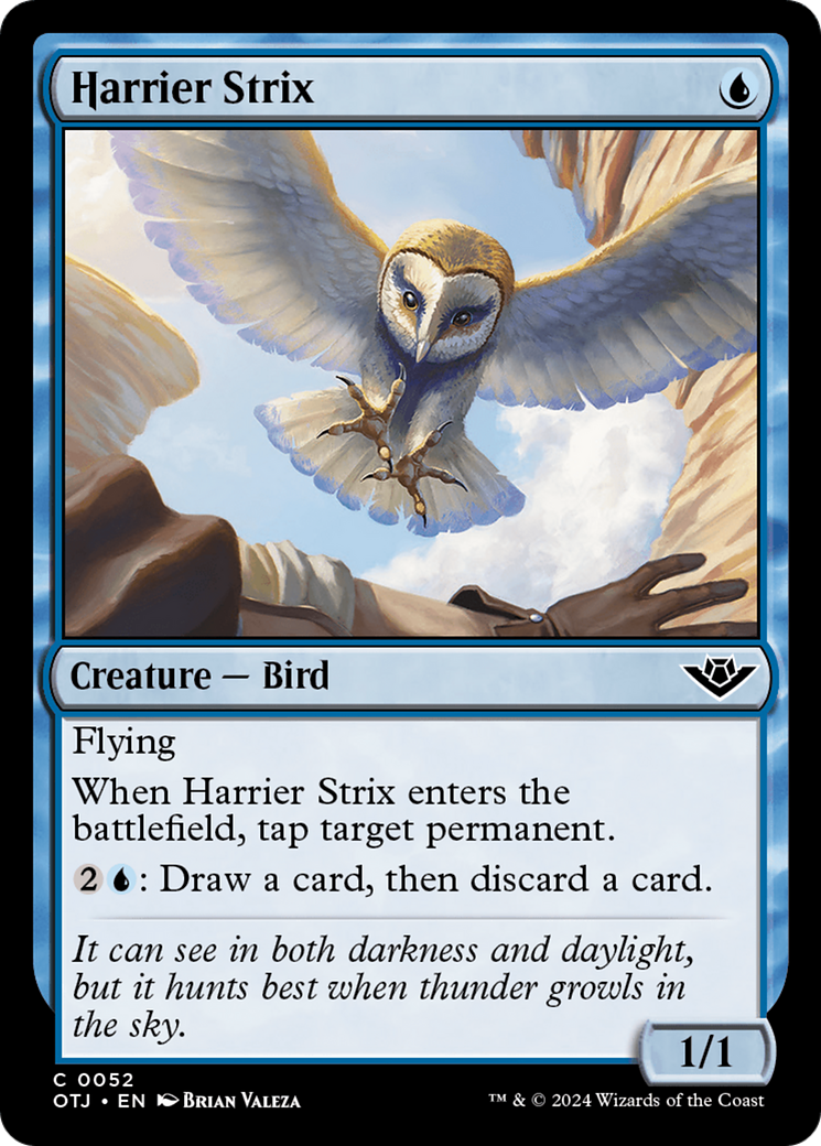 Image of Harrier Strix (OTJ-052) - Outlaws of Thunder Junction