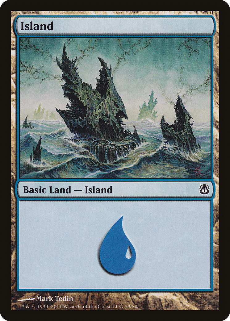 Image of Island (79) (DDH-079) - Duel Decks: Ajani vs. Nicol Bolas