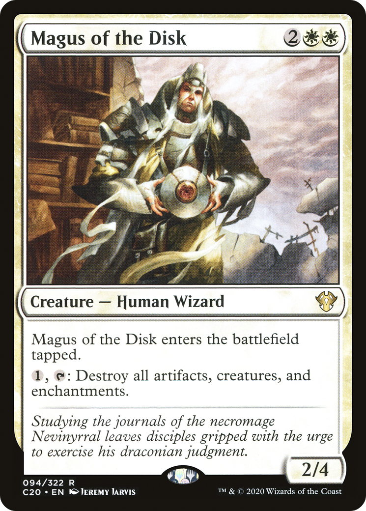 Image of Magus of the Disk (C20-094) - Commander 2020
