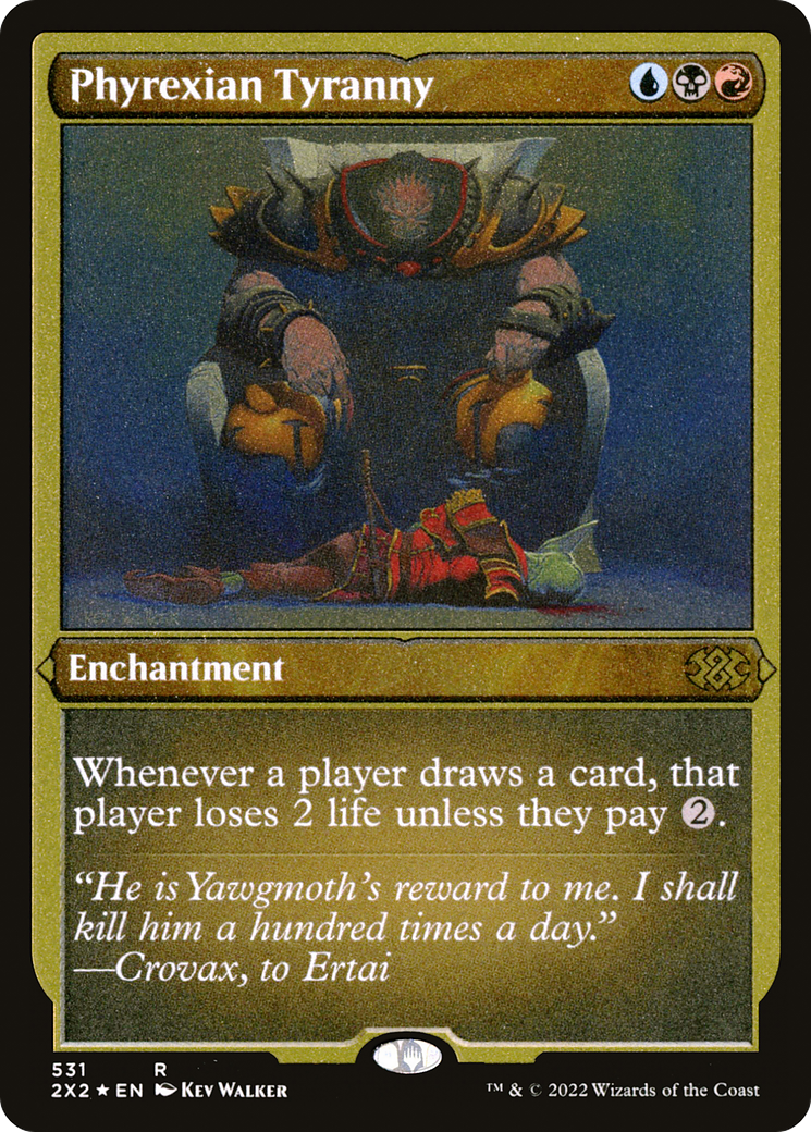 Image of Phyrexian Tyranny (2X2-531) - Double Masters 2022 Foil