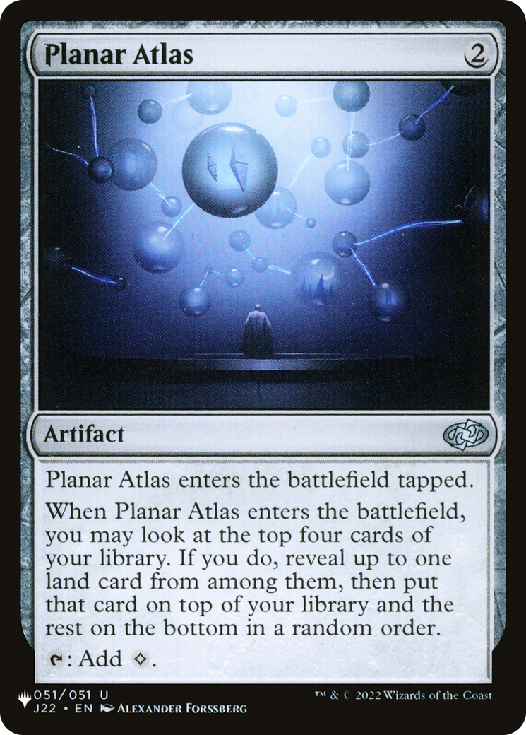 Image of Planar Atlas (LIST-J22-51) - The List