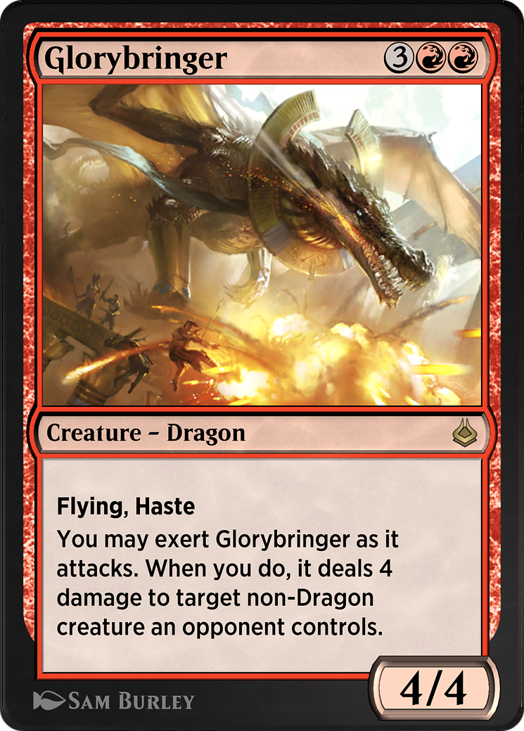 Image of Glorybringer (AKR-157) - Amonkhet Remastered