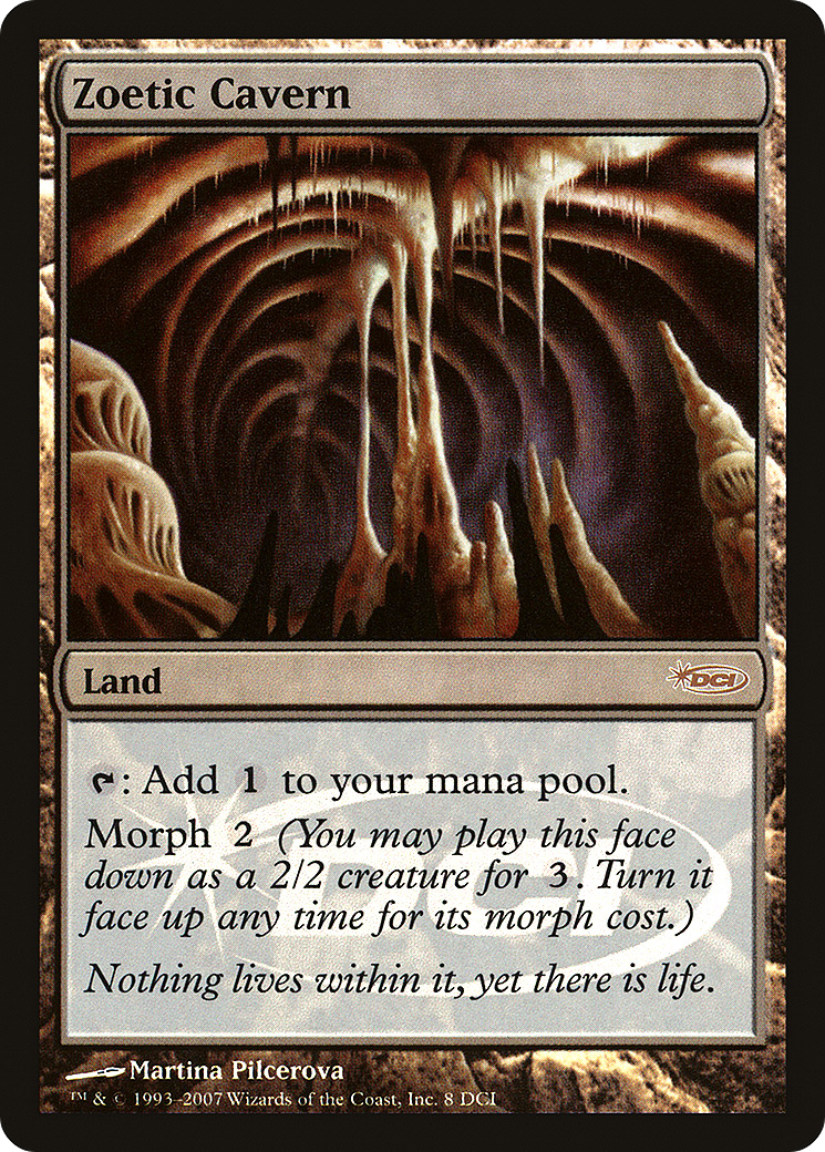 Image of Zoetic Cavern (WPN-008) - DCI Promos Foil