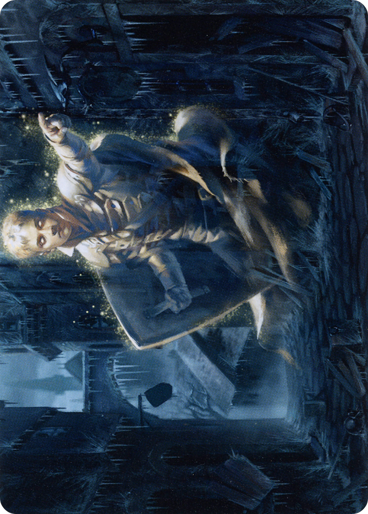 Image of Dennick, Pious Apparition // Dennick, Pious Apparition (AMID-059) - Midnight Hunt Art Series (Borderless) Foil
