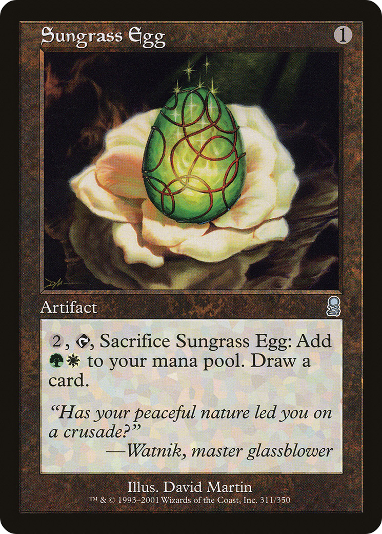 Image of Sungrass Egg (ODY-311) - Odyssey