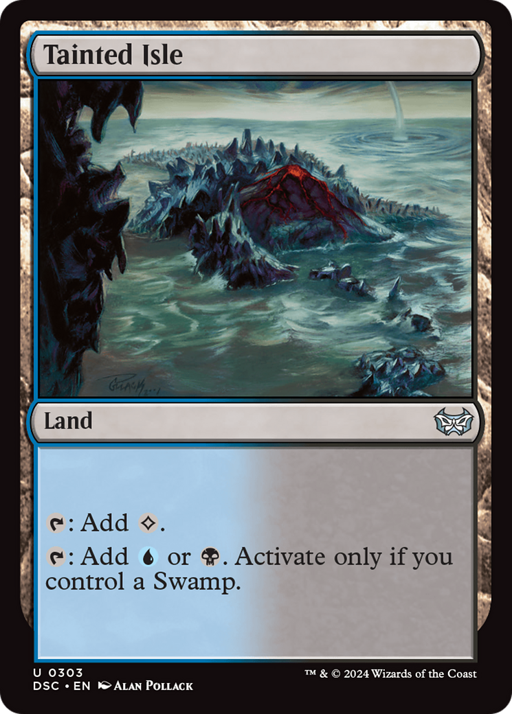 Image of Tainted Isle (DSC-303) - Duskmourn: House of Horror Commander