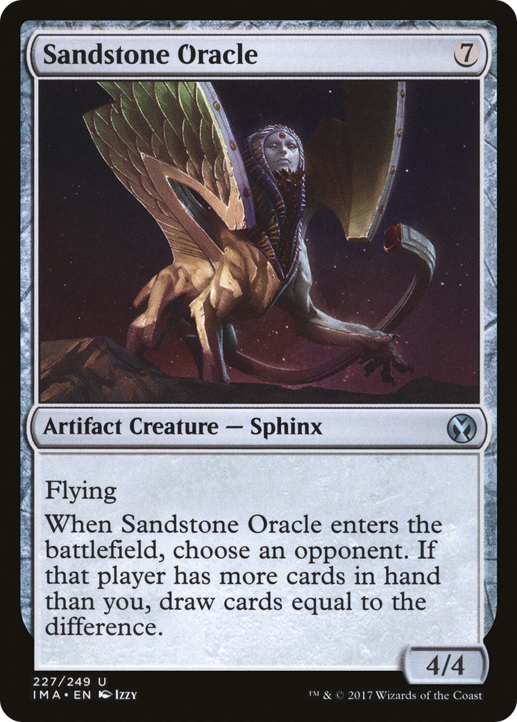 Image of Sandstone Oracle (IMA-227) - Iconic Masters Foil