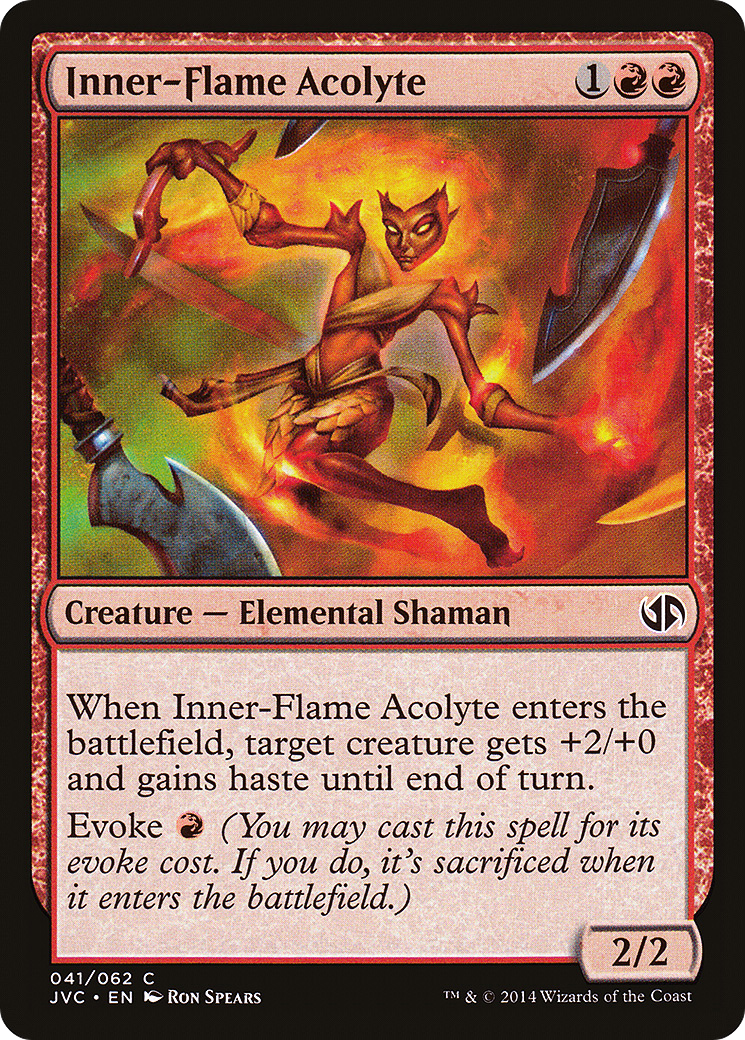 Image of Inner-Flame Acolyte (DD3-041) - Duel Decks Anthology: Jace vs. Chandra