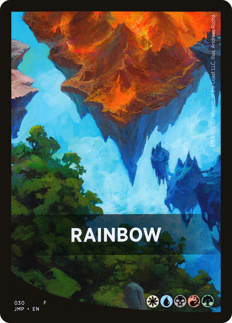 Image of Rainbow (FJMP-030) - Jumpstart Front Cards