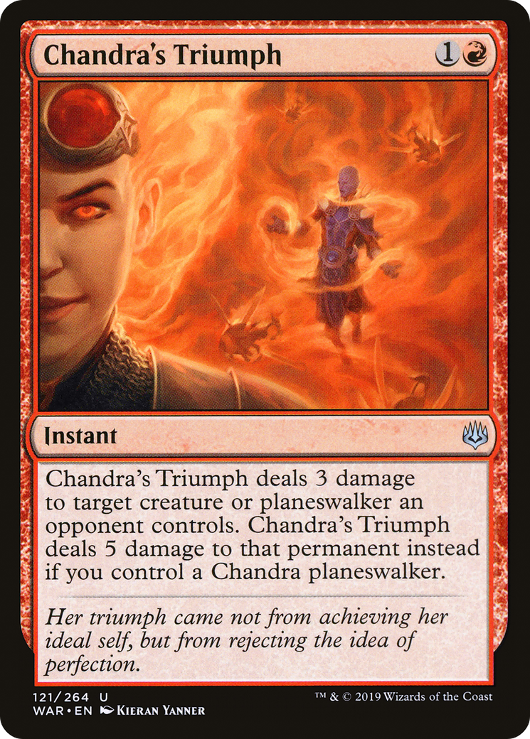 Image of Chandra's Triumph (WAR-121) - War of the Spark