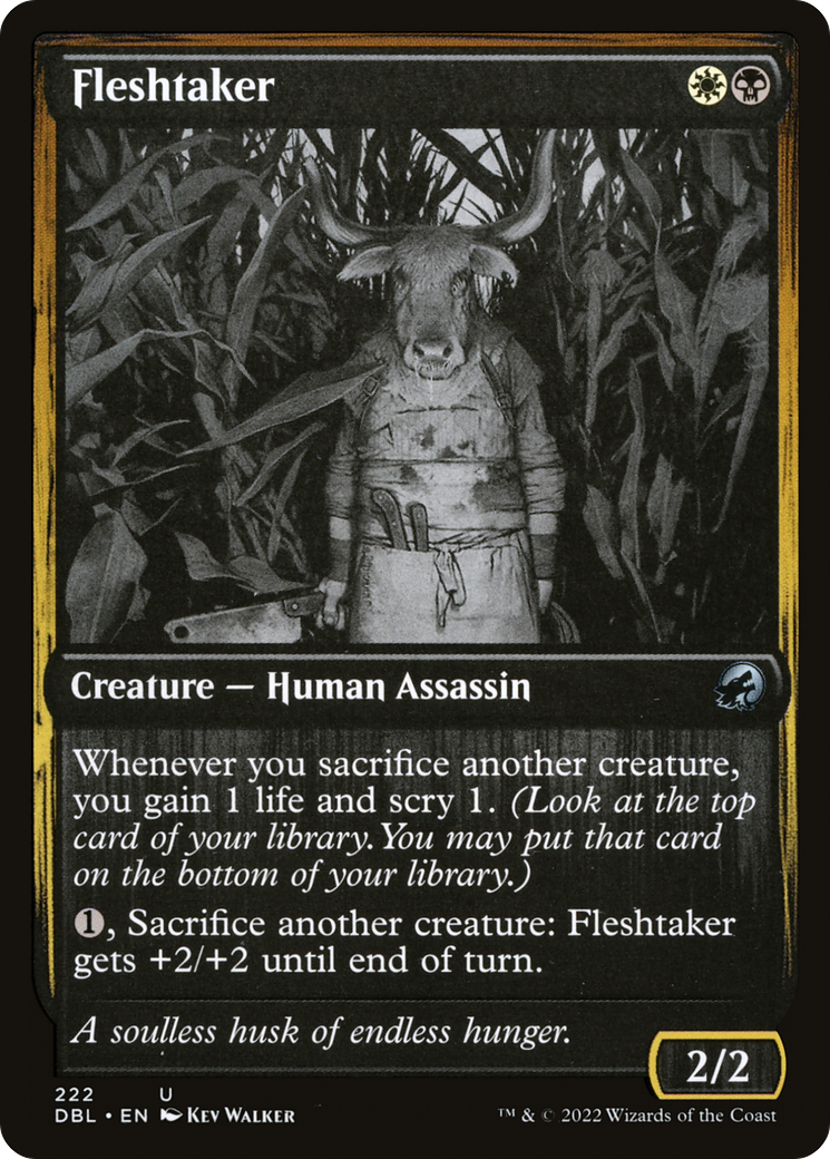 Image of Fleshtaker (DBL-222) - Innistrad: Double Feature Foil