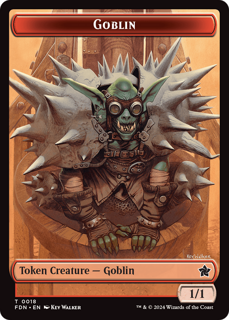 Image of Goblin (TFDN-018) - Foundations Tokens