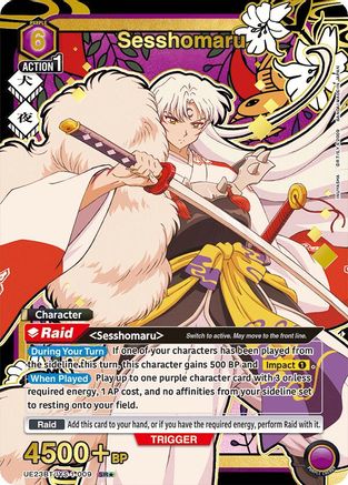 Image of Sesshomaru (009) (SR*) (UE23BT/IYS-1-009) - UE23BT Inuyasha Foil