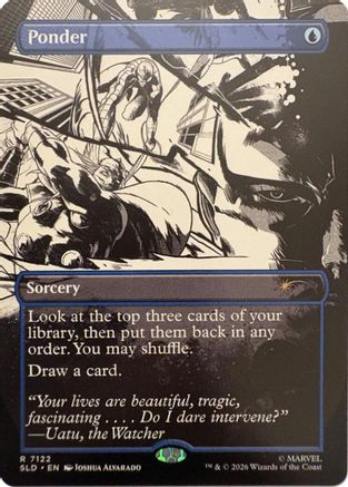Image of Ponder (7122) (SLD-7122) - Secret Lair Drop Series