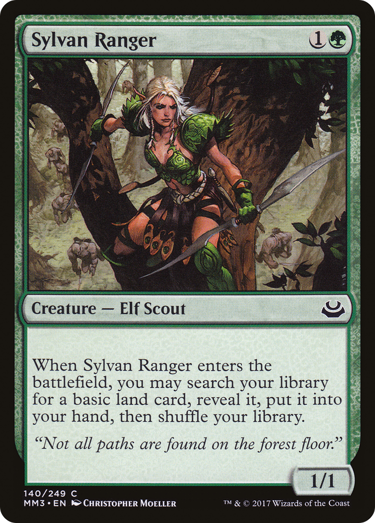 Image of Sylvan Ranger (MM3-140) - Modern Masters 2017