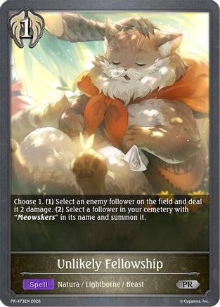 Image of Unlikely Fellowship (PR-473EN) - Shadowverse Evolve Promo Cards