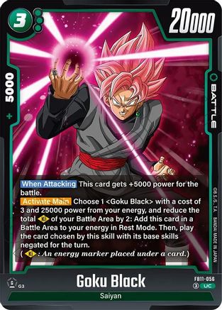 Image of Goku Black - FB11-056 (FB11-056) - Brightness of Hope