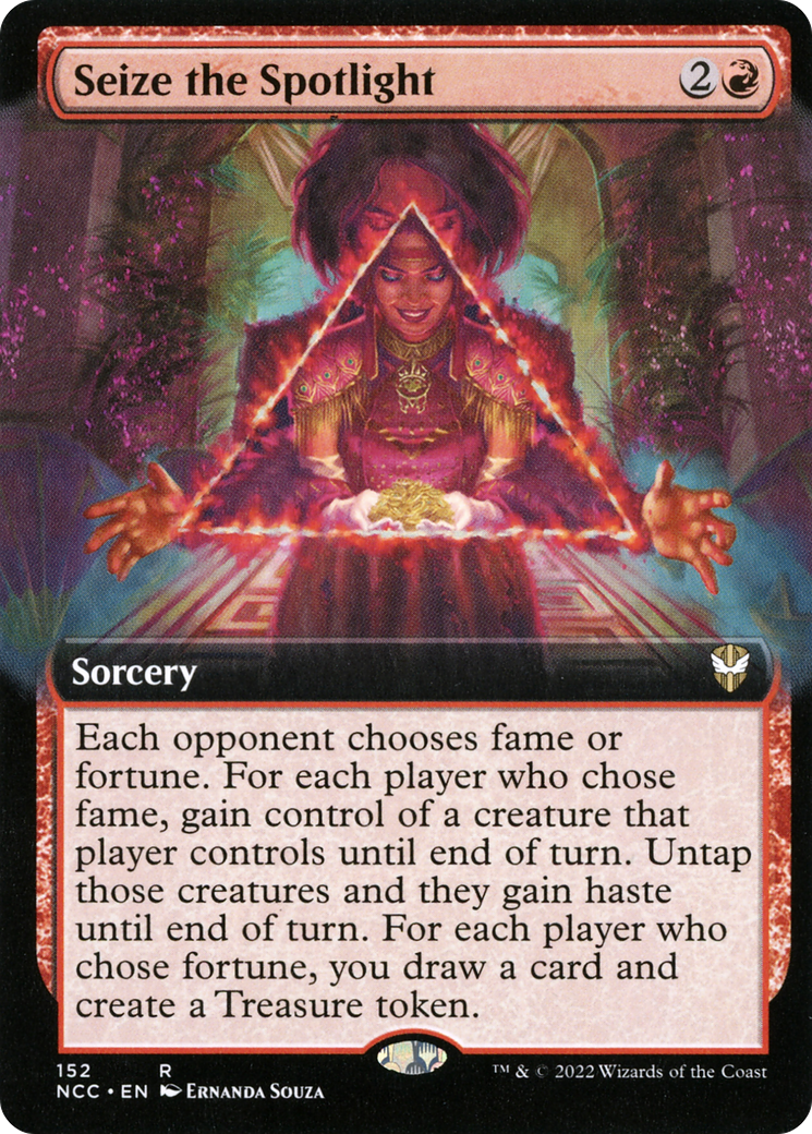 Image of Seize the Spotlight (Extended Art) (NCC-152) - New Capenna Commander: (Extended Art)