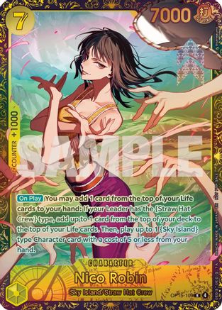 Image of Nico Robin (CS26-27 Regionals Season 2 Top 16) (OP15-109) - One Piece Promotion Cards Foil