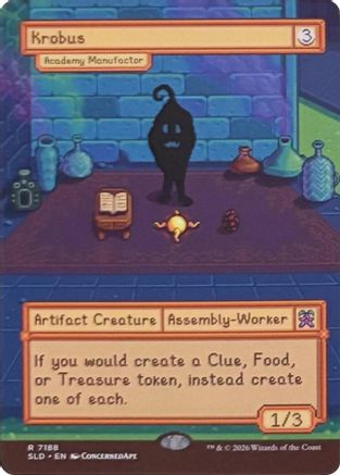 Image of Krobus - Academy Manufactor (SLD-7188) - Secret Lair Drop Series Foil