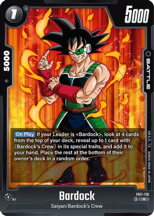 Image of Bardock - FB11-110 (FB11-110) - Brightness of Hope Holofoil