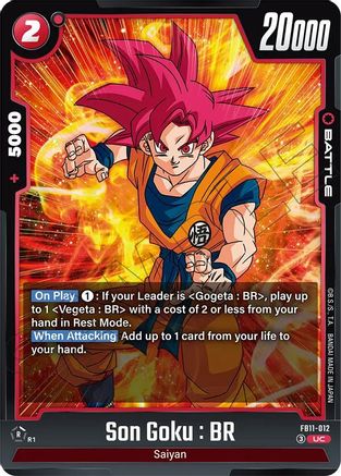Image of Son Goku : BR (FB11-012) - Brightness of Hope